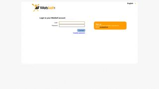 Login to your WebSelf account
