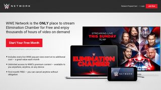 WWE Network Subscription - Free Trial - WWE.com