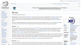 XE.com - Wikipedia