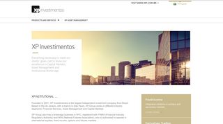 Home | XPI - Institutional - XP Investimentos