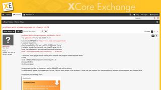 problem with xtimecomposer on ubuntu 16.04 - XCore Exchange