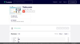Yatra.com Reviews | Read Customer Service Reviews of yatra.com