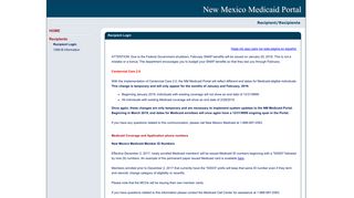 New Mexico Medicaid Portal