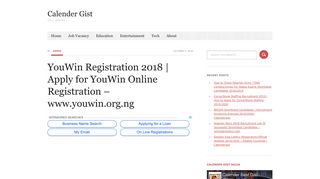 Apply for YouWin Online Registration - www.youwin.org.ng