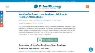 YouCanBook.me User Reviews, Pricing, & Popular Alternatives