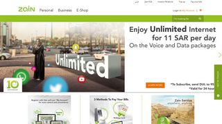 Internet Packages And Mobile Offers In KSA - Zain KSA