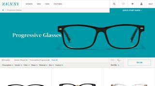 Progressive Glasses | Zenni Optical