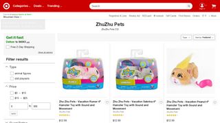 ZhuZhu Pets : Target