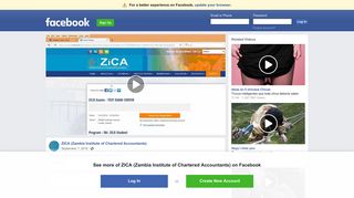 ZICA (Zambia Institute of Chartered Accountants) - Online Examination ...