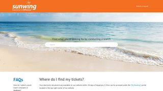 Where do I find my tickets? – Sunwing Vacations
