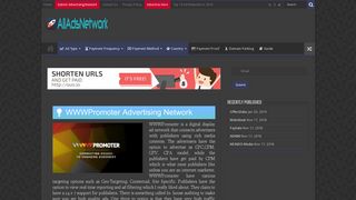 WWWPromoter Ad Network Review and Payment Proof- Online Ad ...