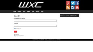 Log In – WXC MMA