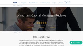 Wyndham Capital Mortgage - Bills.com