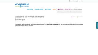 Introduction to Wyndham Home Exchange ... - RCI.com