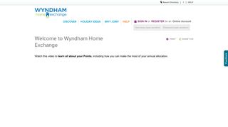 Introduction to Wyndham Home Exchange ... - RCI.com