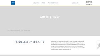 About TRYP by Wyndham - Wyndham Hotels & Resorts