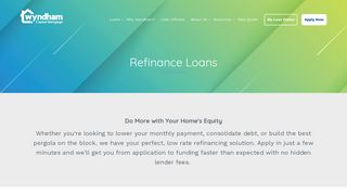 Refinance Your Home - Low Rate, Flexible Terms | Wyndham Capital ...