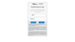 Wyndham Worldwide Simplified Sign-On Login