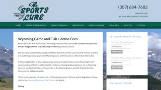 Wyoming Game and Fish License Fees | SportsLure
