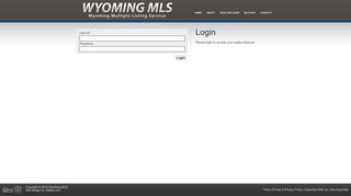 Wyoming MLS Realtor Login - Wyoming MLS - Your Complete Source ...