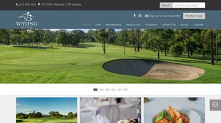 Wyong Golf Club: Home