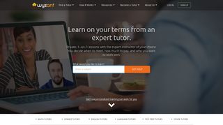 Wyzant: Find Private Tutors at Affordable Prices, In-Person & Online