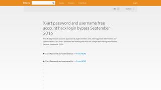 X-art password and username free account hack login bypass ...
