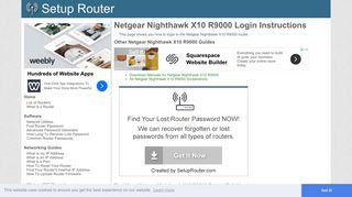 How to Login to the Netgear Nighthawk X10 R9000 - SetupRouter