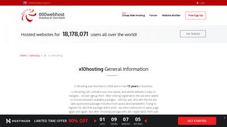 x10hosting reviews 2019 - real user x10hosting web hosting reviews