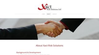 About - Xact Risk Solutions