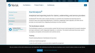 XactAnalysis | Analytical & Reporting Tools | Verisk Analytics