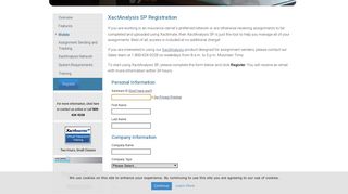 Registration | XactAnalysis SP - Xactware