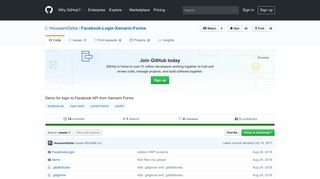 GitHub - HoussemDellai/Facebook-Login-Xamarin-Forms: Demo for ...