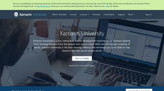 Xamarin University: Welcome