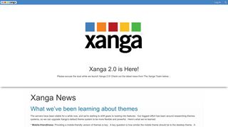 Xanga 2.0 is Here!