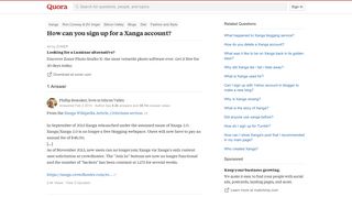 How to sign up for a Xanga account - Quora