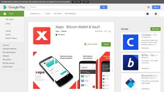 Xapo · Bitcoin Wallet & Vault - Apps on Google Play