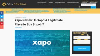 Xapo Review: Is Xapo A Legitimate Place to Buy Bitcoin? - CoinCentral