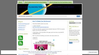 How To Delete Your Xat Account | Xat Cheats,Hacks,Tips,Glitches ...