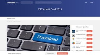 XAT Admit Card 2019 / Hall Ticket – How to Download - Bschool
