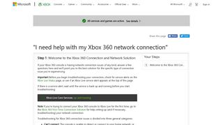 Xbox 360 Network Connection Help | Troubleshoot Xbox Live ...