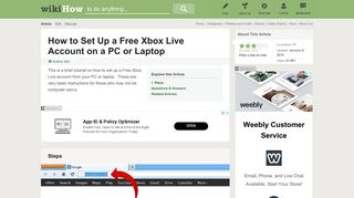 How to Set Up a Free Xbox Live Account on a PC or Laptop: 12 Steps