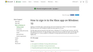 How to Sign In to the Xbox App on Windows 10 - Xbox Support