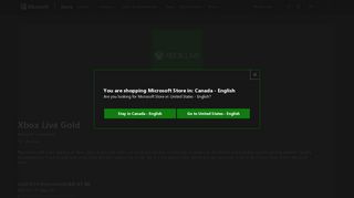 Buy Xbox Live Gold - Microsoft Store en-CA