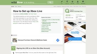 3 Easy Ways to Set up Xbox Live (with Pictures) - wikiHow