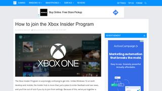 How to join the Xbox Insider Program - MSPoweruser