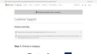 Customer Support - Xbox Support