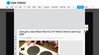 How to set up Xbox One S or X: Connecting to your TV and more