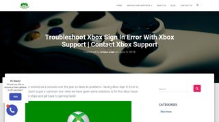 Solve Xbox Sign in Error | Contact Xbox Support