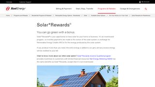 Solar*Rewards® for Residences | Xcel Energy